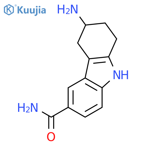 3-Amino-6-carboxamido-1,2,3,4-tetrahydrocarbazole structure