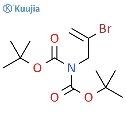 N,N-Bis(Boc)-2-bromoprop-2-en-1-amine structure