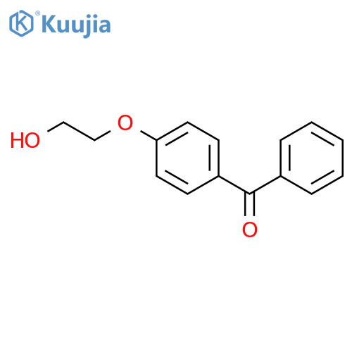 4-(2-Hydroxyethoxy)phenylphenylmethanone structure