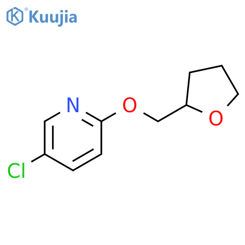5-chloro-2-[(oxolan-2-yl)methoxy]pyridine structure