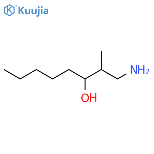 1-Amino-2-methyloctan-3-ol structure
