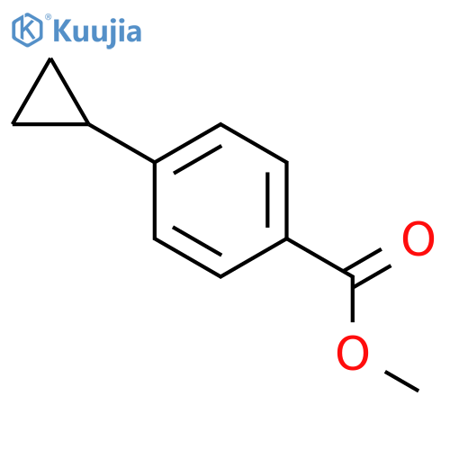 Methyl 4-cyclopropylbenzoate structure