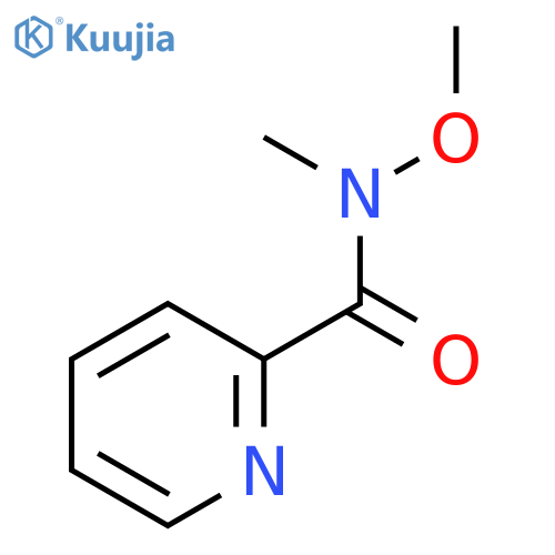 N-methoxy-N-methylpicolinamide structure