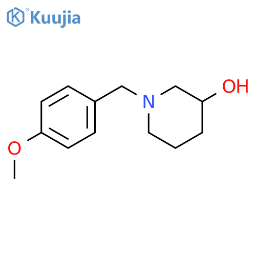 1-(4-Methoxybenzyl)piperidin-3-ol structure