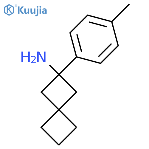2-(p-Tolyl)spiro[3.3]heptan-2-amine structure