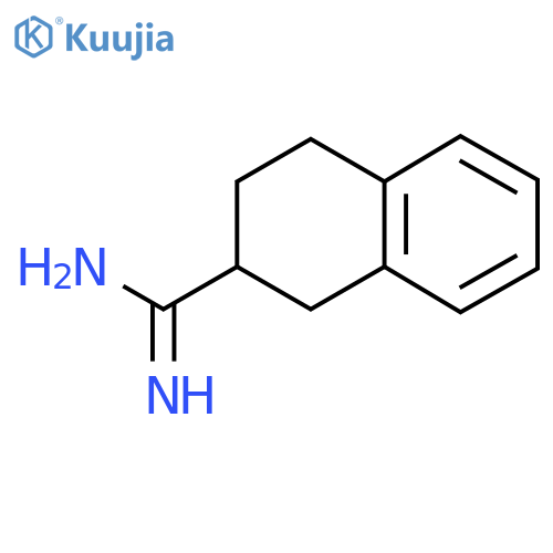 1,2,3,4-Tetrahydronaphthalene-2-carboximidamide structure