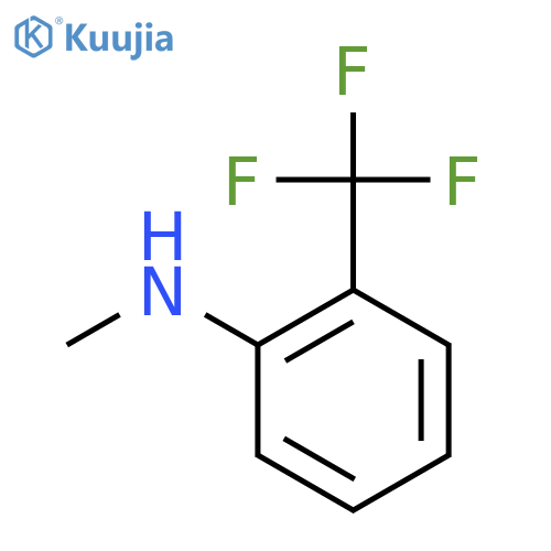 N-Methyl-2-(trifluoromethyl)aniline structure