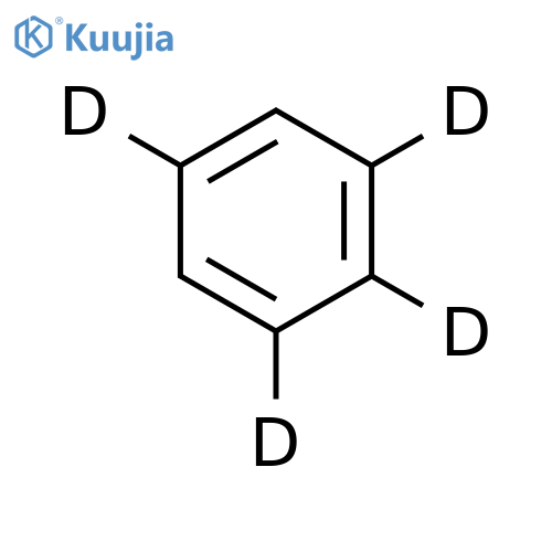 Benzene-1,2,3,5-d4 structure
