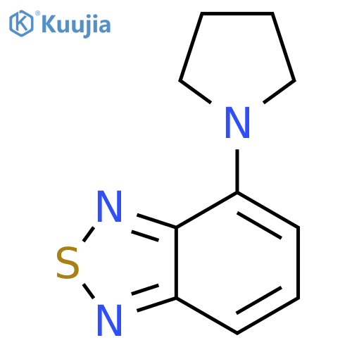 2,1,3-Benzothiadiazole, 4-(1-pyrrolidinyl)- structure