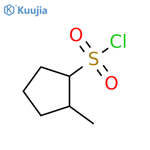 2-methylcyclopentane-1-sulfonyl chloride structure