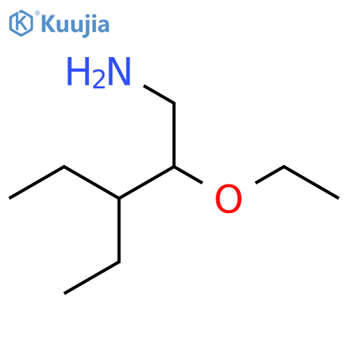 2-ethoxy-3-ethylpentan-1-amine structure