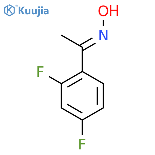 2',4'-Difluoroacetophenone oxime structure