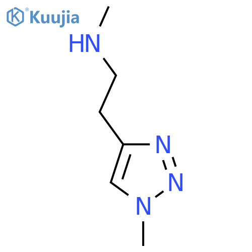 methyl2-(1-methyl-1H-1,2,3-triazol-4-yl)ethylamine structure