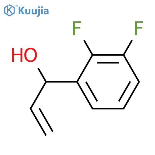 1-(2,3-difluorophenyl)prop-2-en-1-ol structure