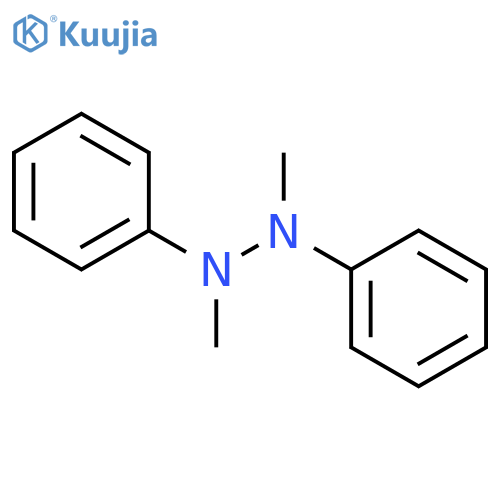 Hydrazine,1,2-dimethyl-1,2-diphenyl- structure