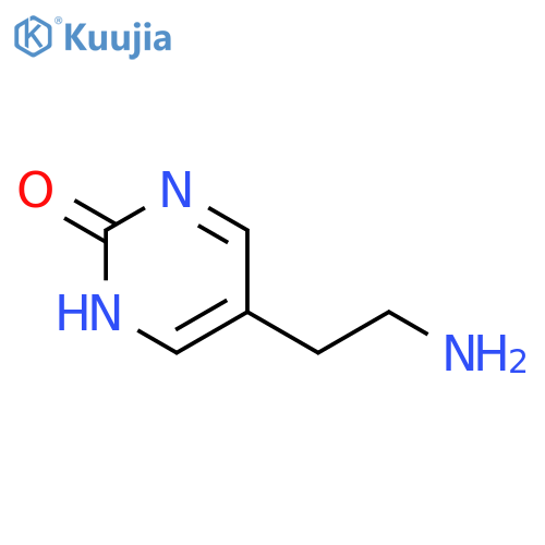 5-(2-aminoethyl)pyrimidin-2-ol structure