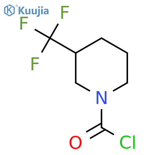 3-(Trifluoromethyl)piperidine-1-carbonyl chloride structure