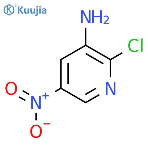 2-Chloro-5-nitropyridin-3-amine structure