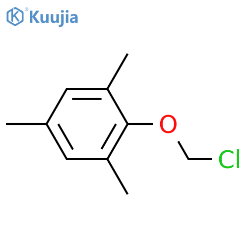 Benzene, 2-(chloromethoxy)-1,3,5-trimethyl-  structure