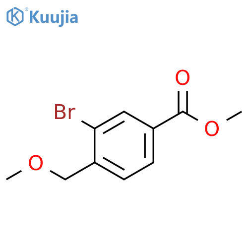 Methyl 3-bromo-4-(methoxymethyl)benzoate structure