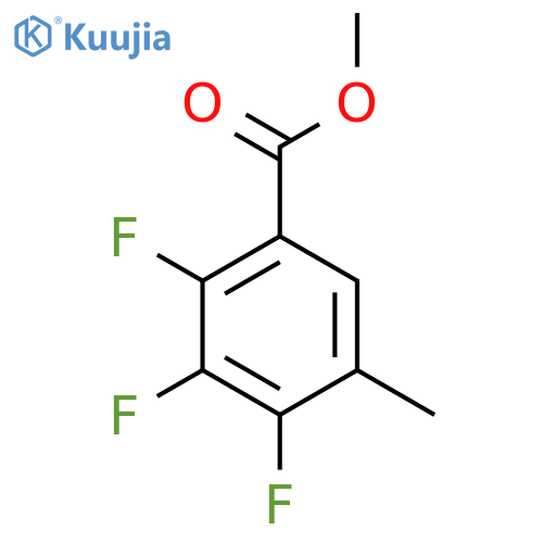 Methyl 5-methyl-2,3,4-trifluorobenzoate structure
