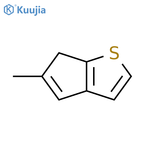 6H-Cyclopenta[b]thiophene, 5-methyl- structure