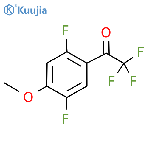 1-(2,5-Difluoro-4-methoxyphenyl)-2,2,2-trifluoroethanone structure