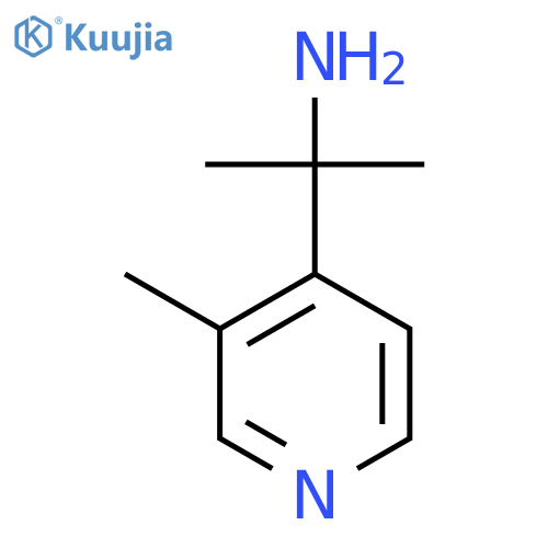 2-(3-methylpyridin-4-yl)propan-2-amine structure
