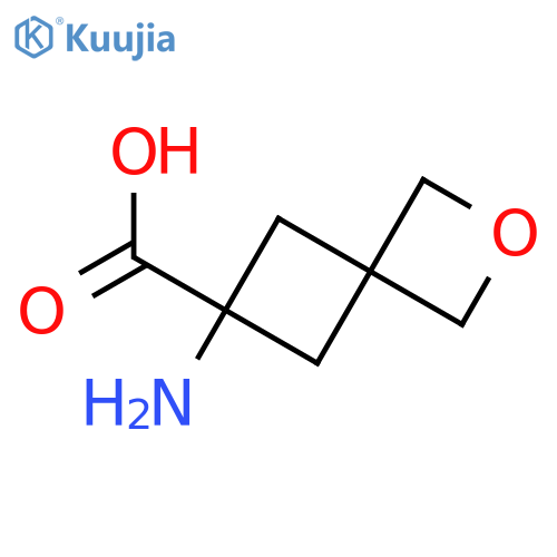 6-amino-2-oxaspiro[3.3]heptane-6-carboxylic acid structure