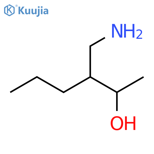 2-Hexanol, 3-(aminomethyl)- structure