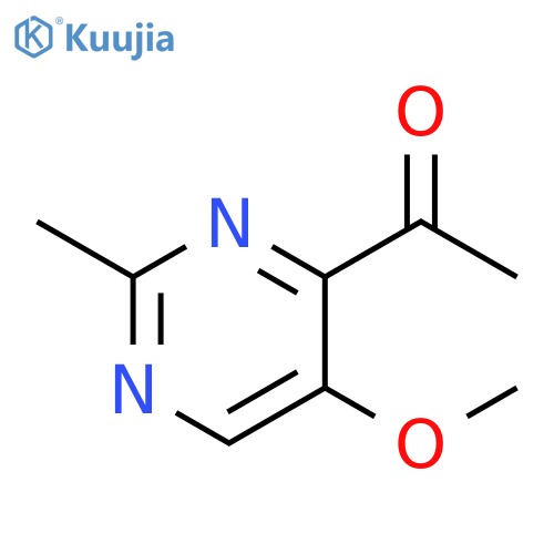 1-(5-Methoxy-2-methylpyrimidin-4-yl)ethanone structure