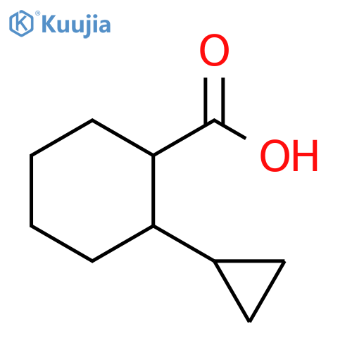 2-cyclopropylcyclohexane-1-carboxylic acid structure