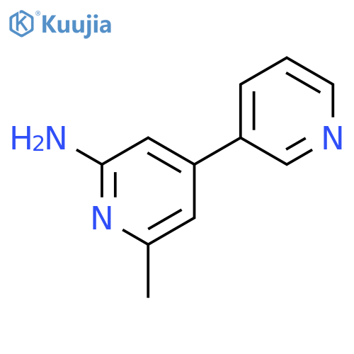 [3,4'-Bipyridin]-2'-amine, 6'-methyl- structure