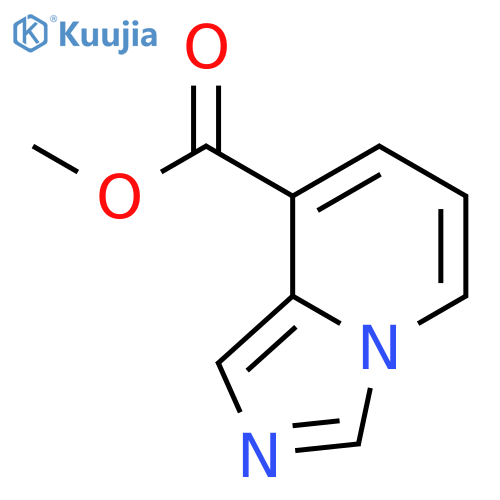 Methyl imidazo[1,5-a]pyridine-8-carboxylate structure