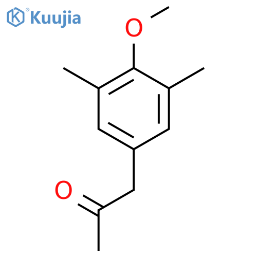 1-(4-methoxy-3,5-dimethylphenyl)propan-2-one structure