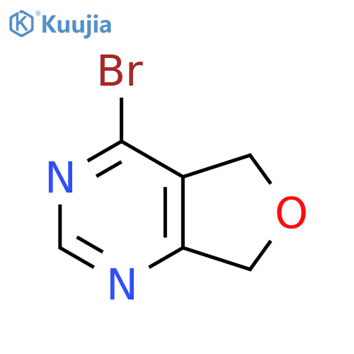 4-bromo-5H,7H-furo[3,4-d]pyrimidine structure