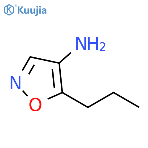 5-propyl-1,2-oxazol-4-amine structure