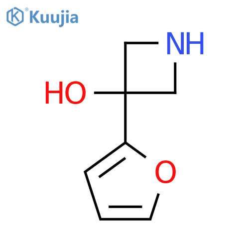 3-(furan-2-yl)azetidin-3-ol structure