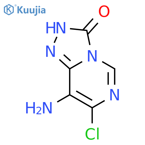 8-amino-7-chloro-1,2,4triazolo4,3-cpyrimidin-3-ol structure