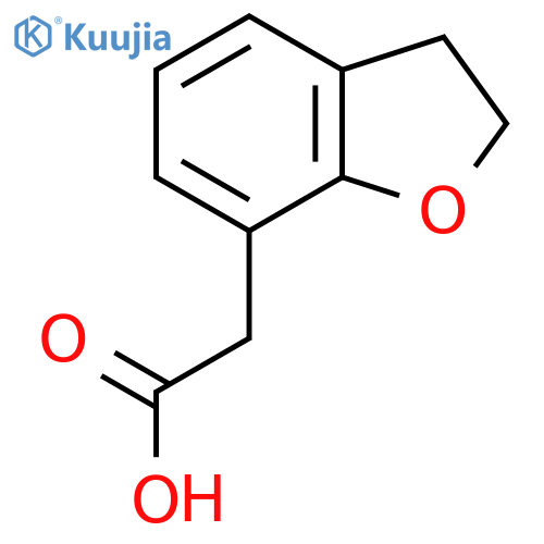2,3-Dihydro-7-benzofuranacetic Acid structure