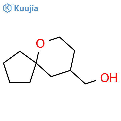 6-oxaspiro[4.5]decan-9-ylmethanol structure