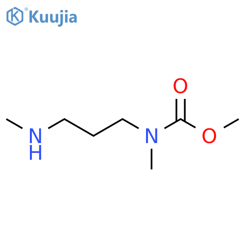 methyl N-methyl-N-3-(methylamino)propylcarbamate structure