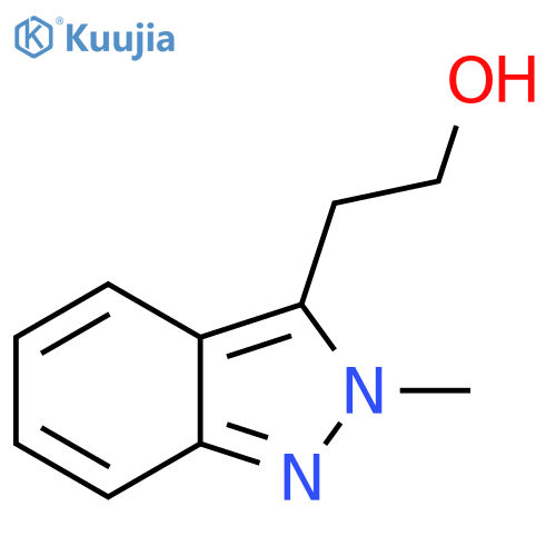 2-(2-methyl-2H-indazol-3-yl)ethan-1-ol structure