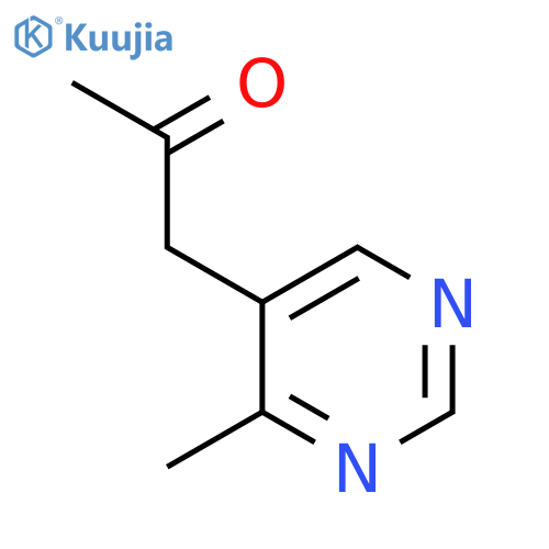 1-(4-Methylpyrimidin-5-yl)propan-2-one structure