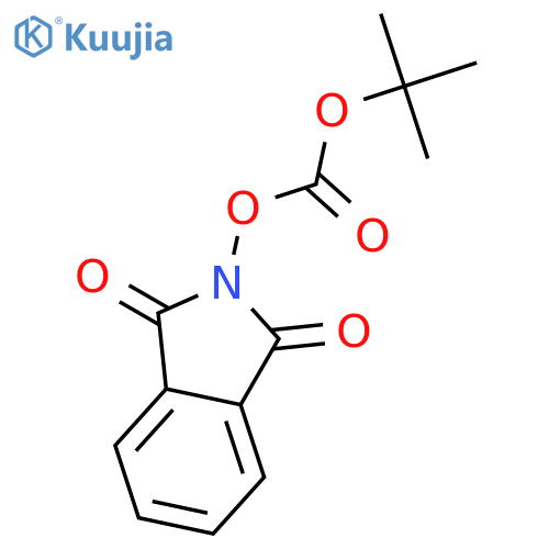 N-(tert-Butoxycarbonyloxy)phthalimide structure