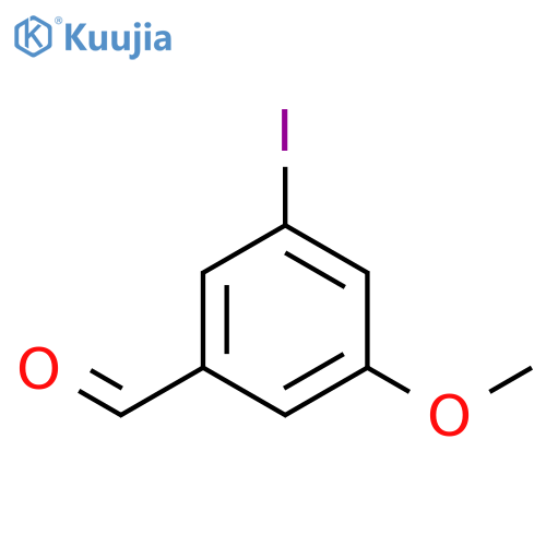 3-Iodo-5-methoxybenzaldehyde structure