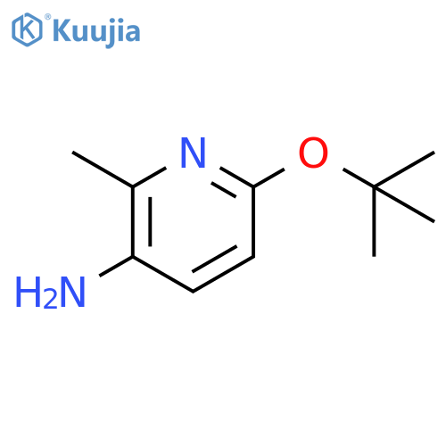 6-(tert-Butoxy)-2-methylpyridin-3-amine structure