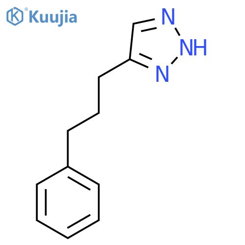 5-(3-Phenylpropyl)-1H-1,2,3-triazole structure