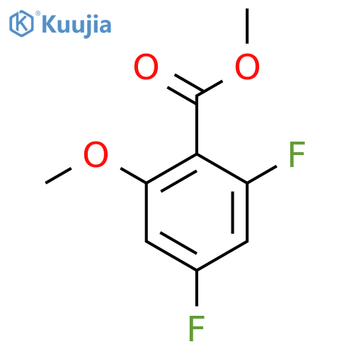 Methyl 2,4-difluoro-6-methoxybenzoate structure