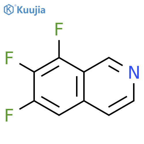 6,7,8-trifluoroisoquinoline structure